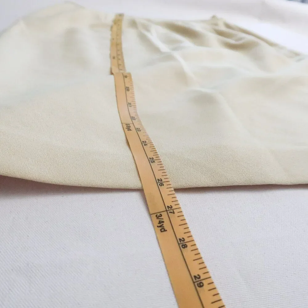 Emily Light Yellow Skirt Suit Size 12